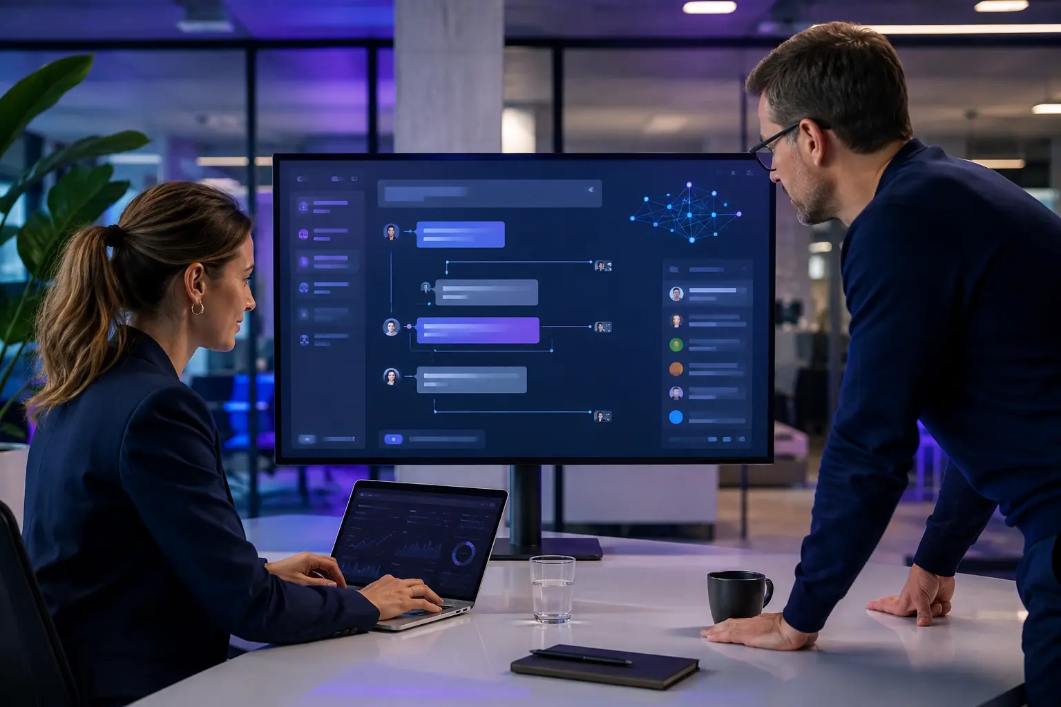 Unternehmen plant den Einsatz eines KI-Chatbots im Kundenservice