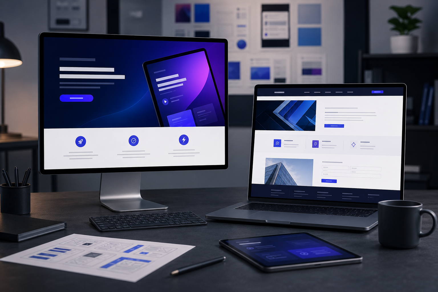 Vergleich zwischen Landingpage und Unternehmenswebsite für digitale Kundengewinnung